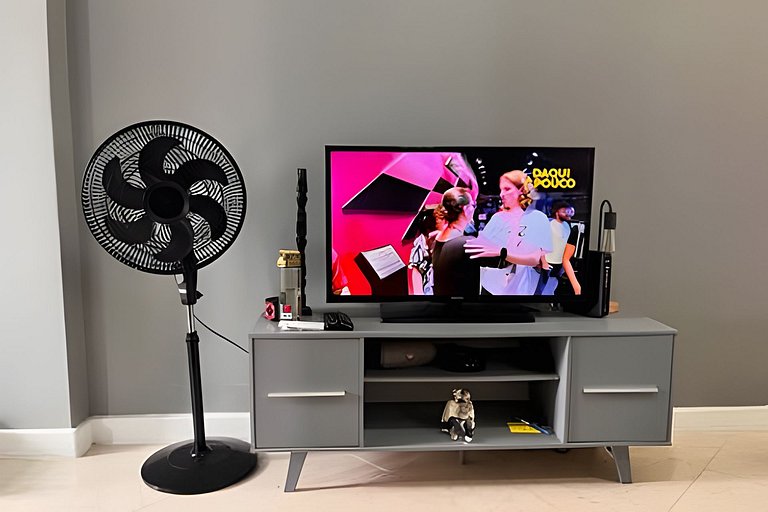 Duplex Copacabana com área aberta - 1 a 8 pessoas