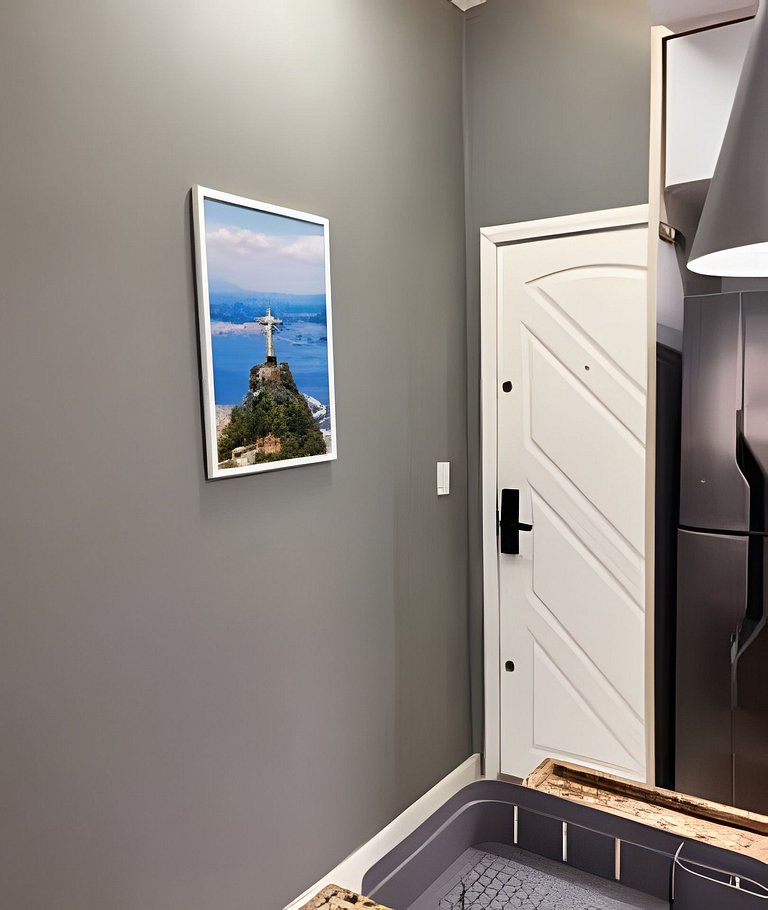 Duplex Copacabana com área aberta - 1 a 8 pessoas