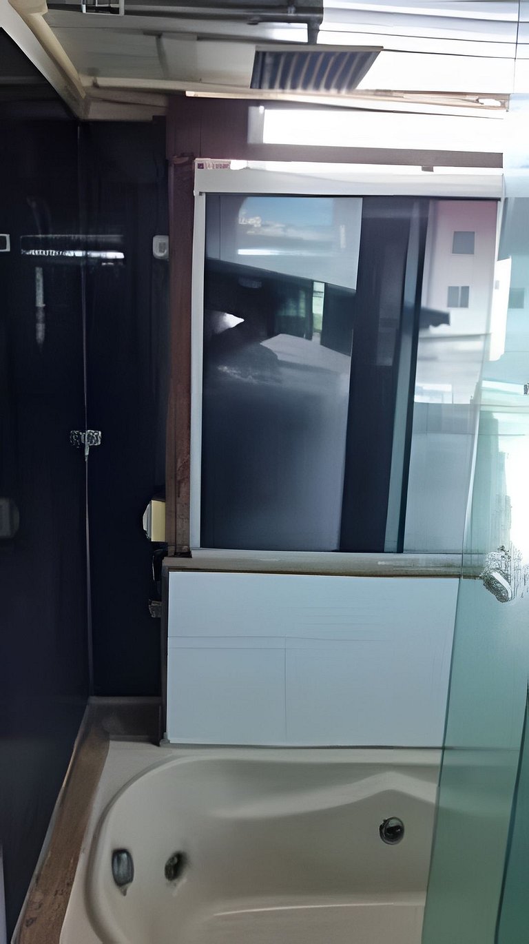 Duplex Copacabana com área aberta - 1 a 8 pessoas