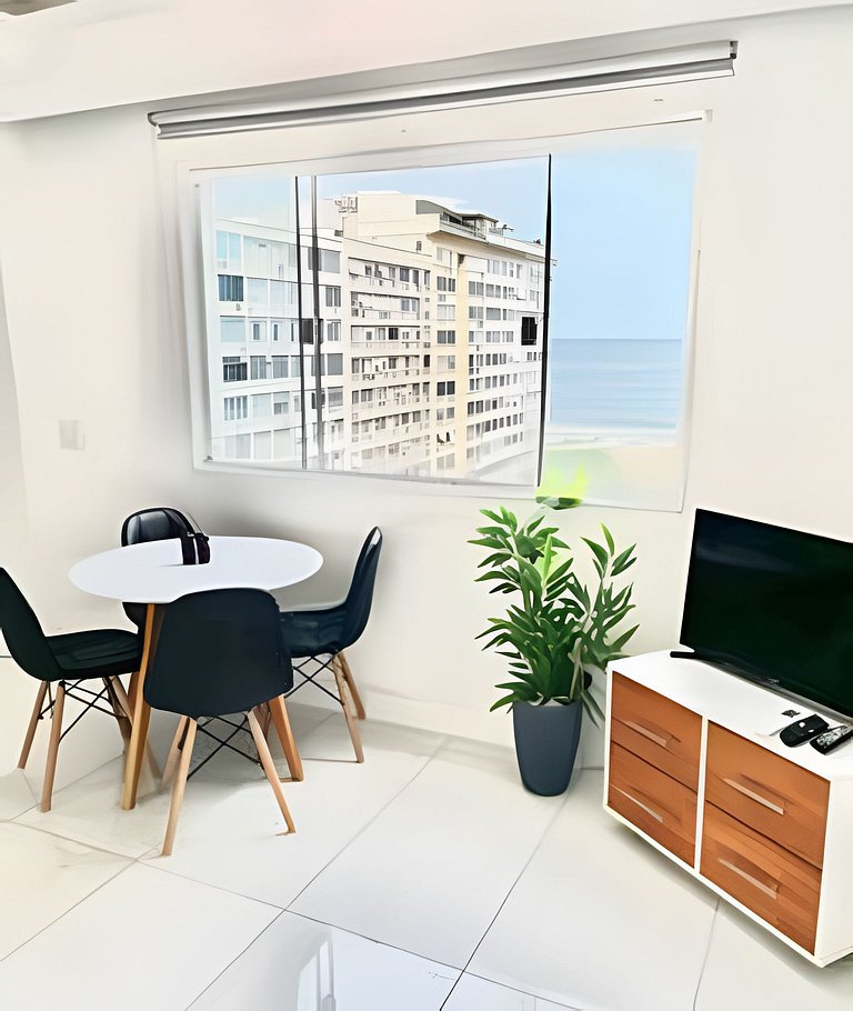 Vista para o mar Copacabana Beach - 1 a 7 pessoas