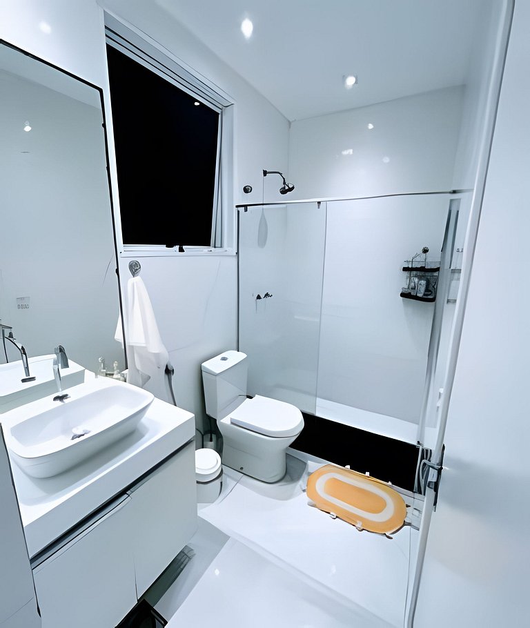 Vista para o mar Copacabana Beach - 1 a 7 pessoas