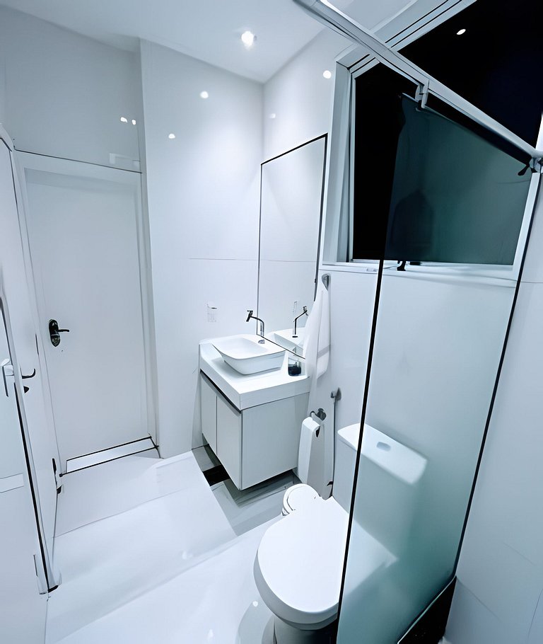 Vista para o mar Copacabana Beach - 1 a 7 pessoas