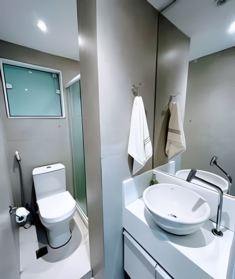 Vista para o mar Copacabana Beach - 1 a 7 pessoas